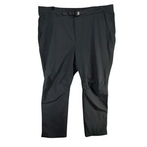 Nike Hypershield Performance Golf Pants Mens XL Black Belted Waterproof Sporty